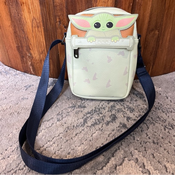 BUCKLEDOWN STAR WARS GROGU CROSSBODY BAG 6” X 2” X 8” - Picture 1 of 9